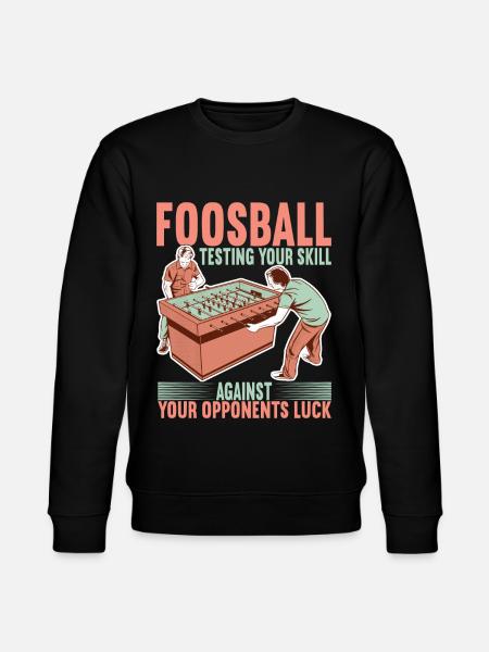 Foosball table football - Stanley/Stella CHANGER Unisex Organic Sweatshirt - black
