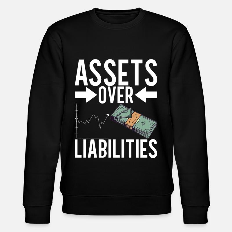 Actions Actionnaire Investisseur - Sweat bio CHANGER Stanley/Stella Unisexe - noir