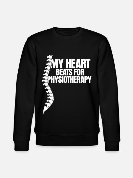 Physio Saying Physiotherapist - Stanley/Stella CHANGER Unisex Organic Sweatshirt - black