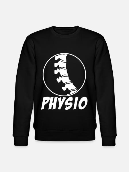 Physio Spine Physiotherapist - Stanley/Stella CHANGER Unisex Organic Sweatshirt - black