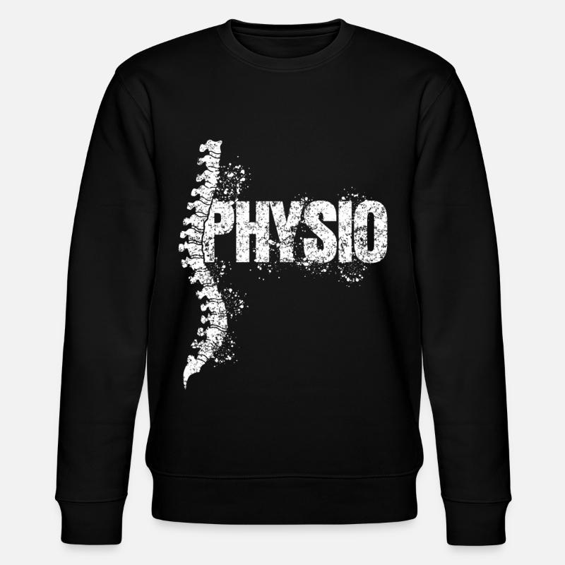 Physiotherapeut Physio - Stanley/Stella Unisex Bio-Sweatshirt CHANGER  - Schwarz