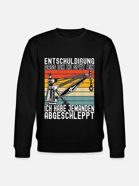 Abschleppwagen Abschleppdienst - Stanley/Stella Unisex Bio-Sweatshirt CHANGER  - Schwarz