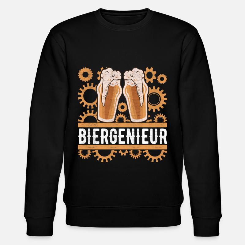 Bierbrauer Bier Brauen - Stanley/Stella Unisex Bio-Sweatshirt CHANGER  - Schwarz