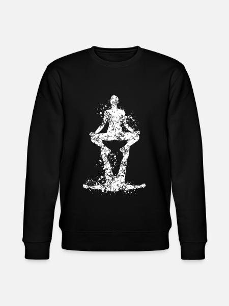 Acro Yoga Acroyoga - Stanley/Stella CHANGER Unisex Organic Sweatshirt - black