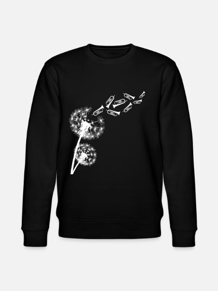 Pissenlit Bugle - Sweat bio CHANGER Stanley/Stella Unisexe - noir