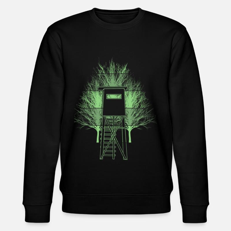 Huntress Hunt High Hunter - Sweat bio CHANGER Stanley/Stella Unisexe - noir