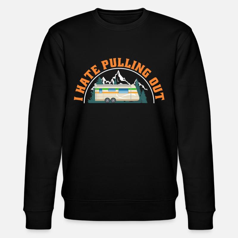 Je déteste partir - Sweat bio CHANGER Stanley/Stella Unisexe - noir