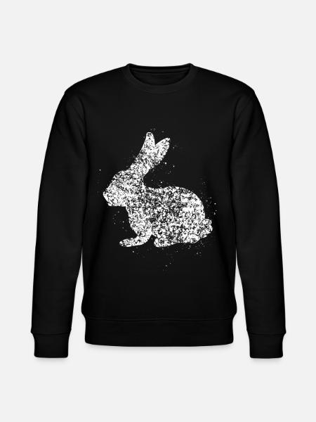 Rabbit Rabbit Rabbit - Stanley/Stella CHANGER Unisex Organic Sweatshirt - black