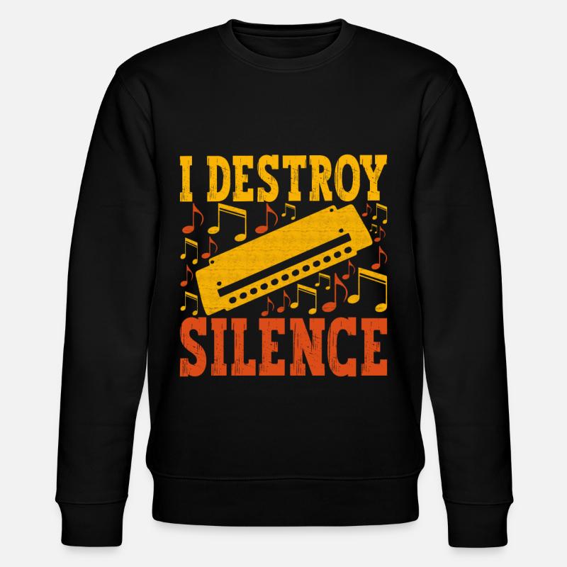 Harmonica Harmonica - Stanley/Stella CHANGER Unisex Organic Sweatshirt - black