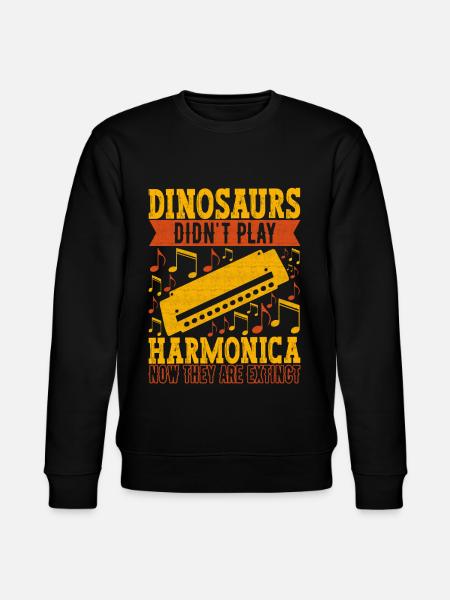 Harmonica Harmonica - Stanley/Stella CHANGER Unisex Organic Sweatshirt - black