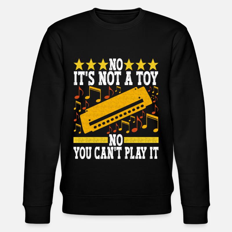 Harmonica Harmonica - Stanley/Stella CHANGER Unisex Organic Sweatshirt - black