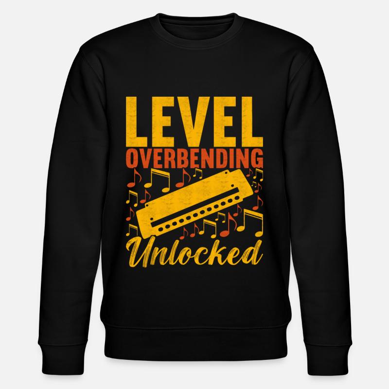 Harmonica Harmonica - Stanley/Stella CHANGER Unisex Organic Sweatshirt - black