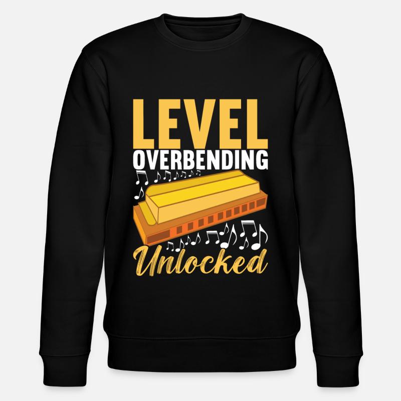 Harmonica Harmonica - Stanley/Stella CHANGER Unisex Organic Sweatshirt - black