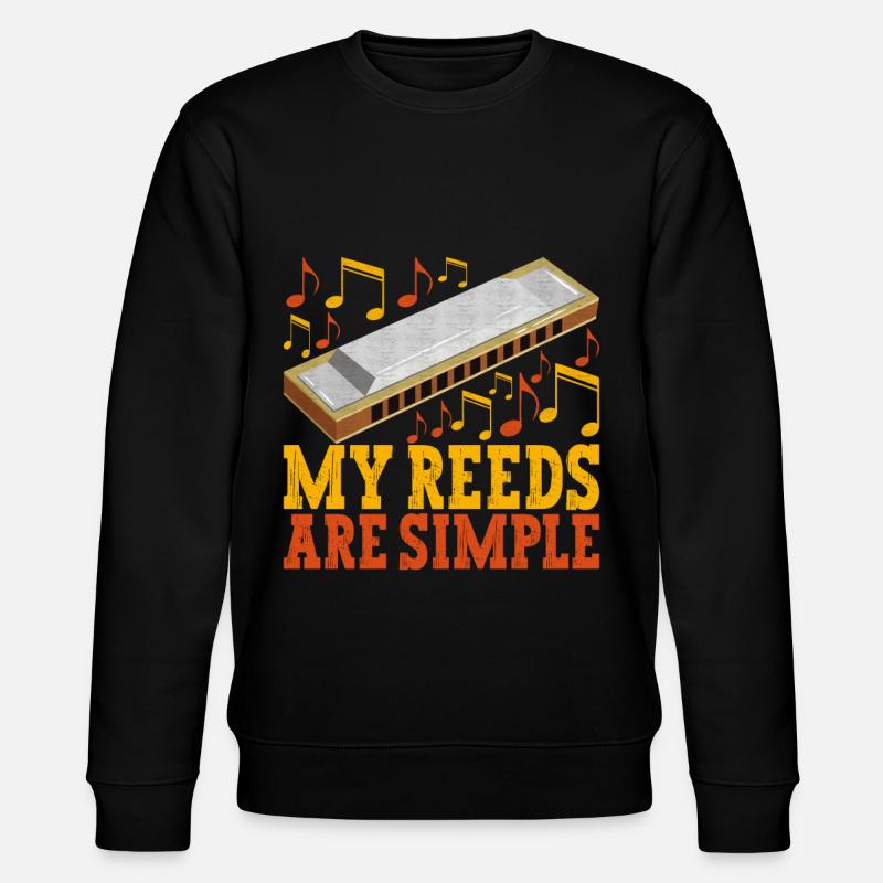 Harmonica Harmonica - Stanley/Stella CHANGER Unisex Organic Sweatshirt - black