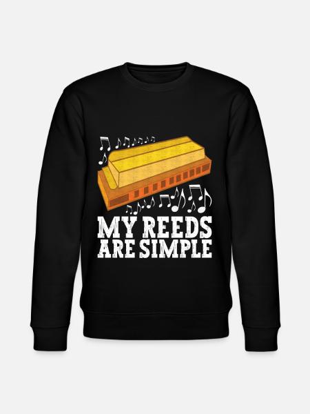Harmonica Harmonica - Stanley/Stella CHANGER Unisex Organic Sweatshirt - black