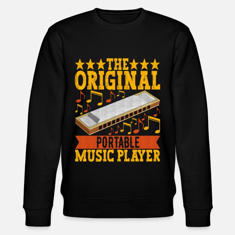 Harmonica Harmonica - Sweat bio CHANGER Stanley/Stella Unisexe - noir