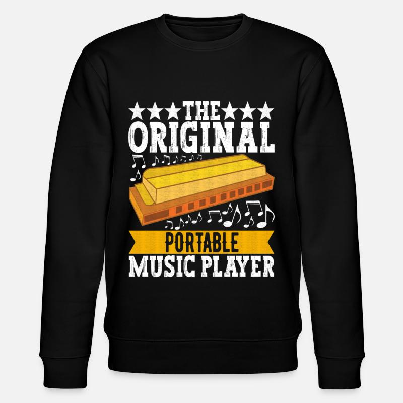 Harmonica Harmonica - Sweat bio CHANGER Stanley/Stella Unisexe - noir