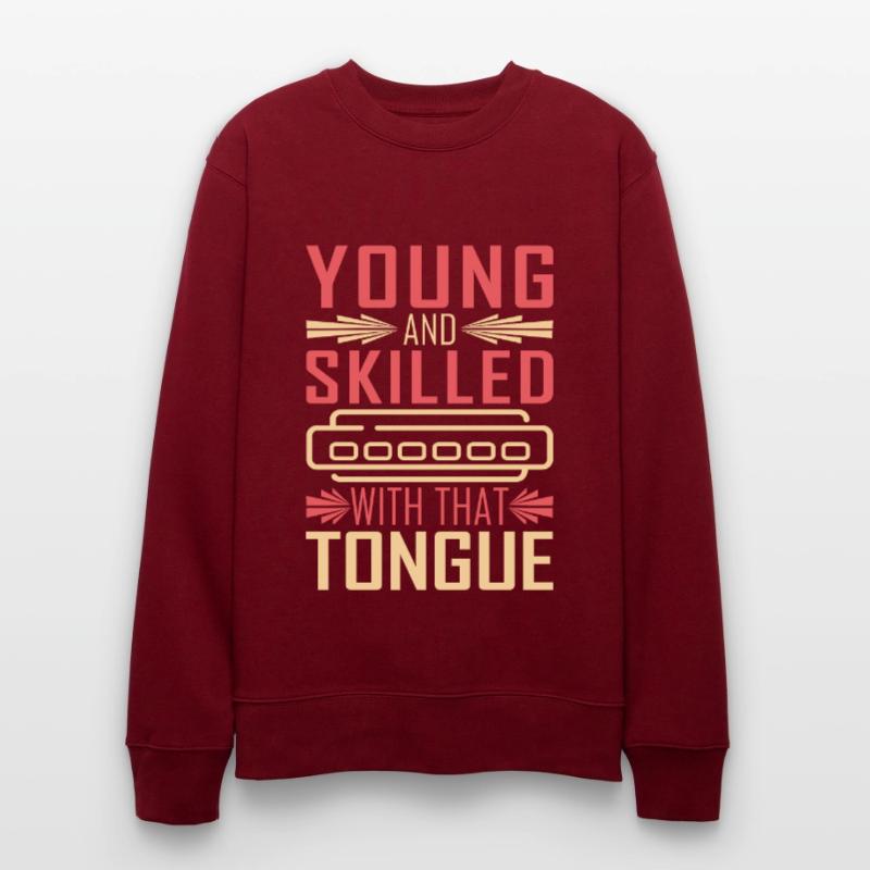 Harmonica harmonica player Stanley/Stella CHANGER Unisex Organic Sweatshirt