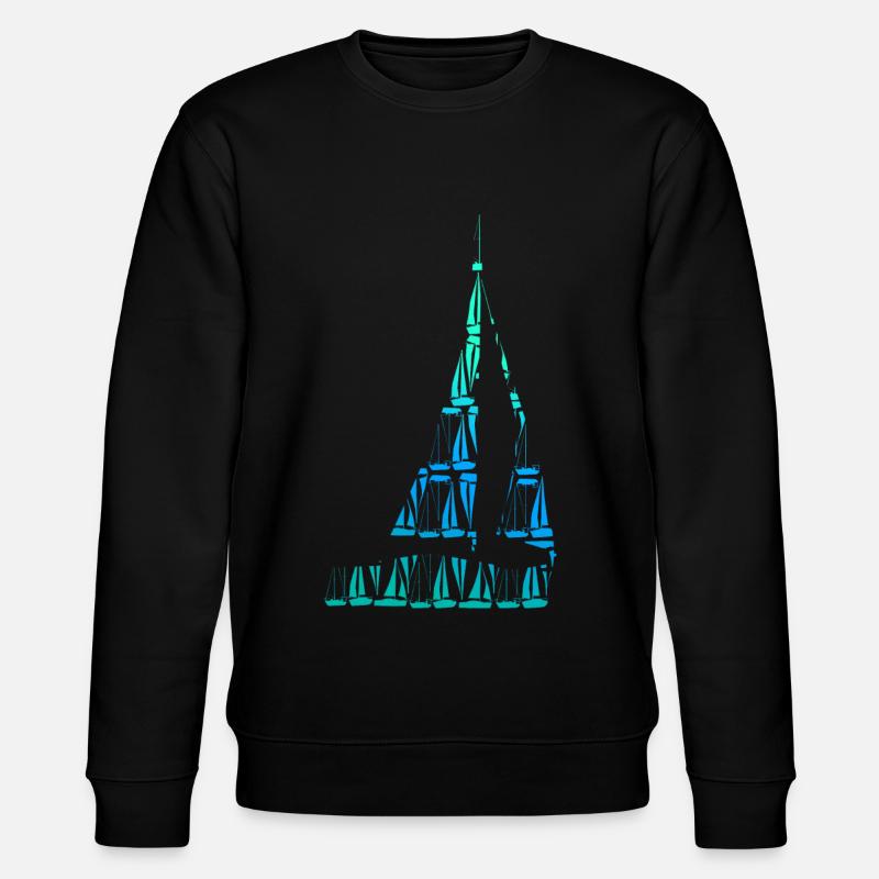 Voiliers marins - Sweat bio CHANGER Stanley/Stella Unisexe - noir