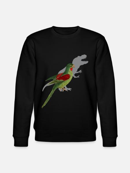 Parakeet Funny saying - Stanley/Stella CHANGER Unisex Organic Sweatshirt - black