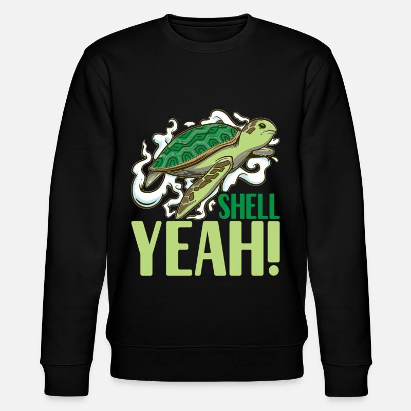 Turtle Turtle Aquatic turtle - Stanley/Stella CHANGER Unisex Organic Sweatshirt - black