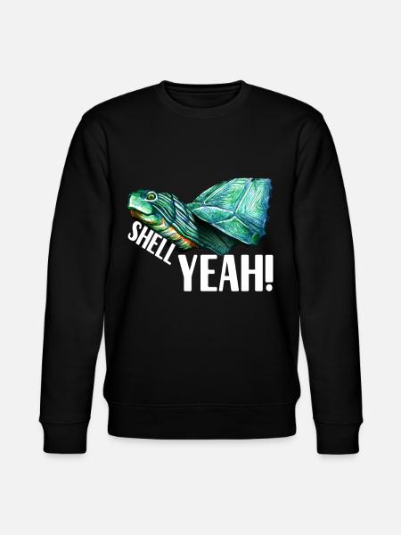 Turtle Turtle Aquatic turtle - Stanley/Stella CHANGER Unisex Organic Sweatshirt - black