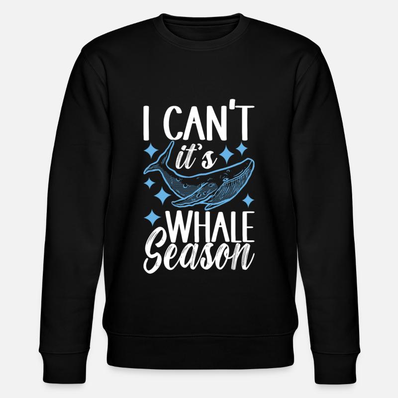 Observateurs de baleines - Sweat bio CHANGER Stanley/Stella Unisexe - noir
