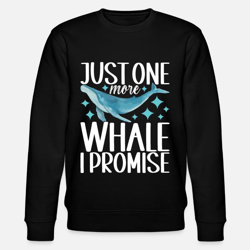 Observateurs de baleines - Sweat bio CHANGER Stanley/Stella Unisexe - noir