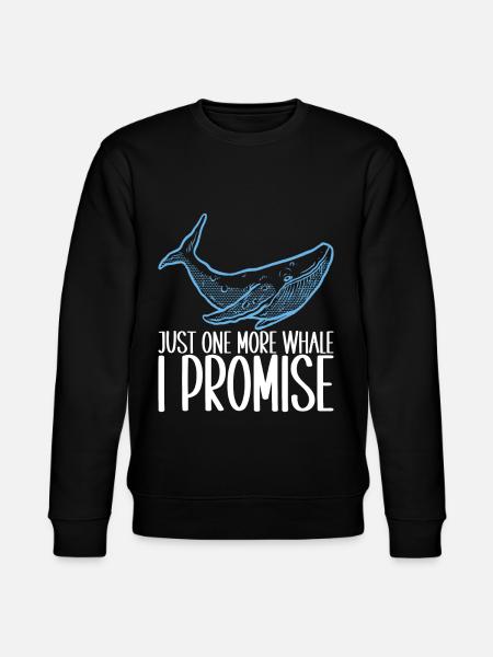 Whale Watchers - Stanley/Stella CHANGER Unisex Organic Sweatshirt - black