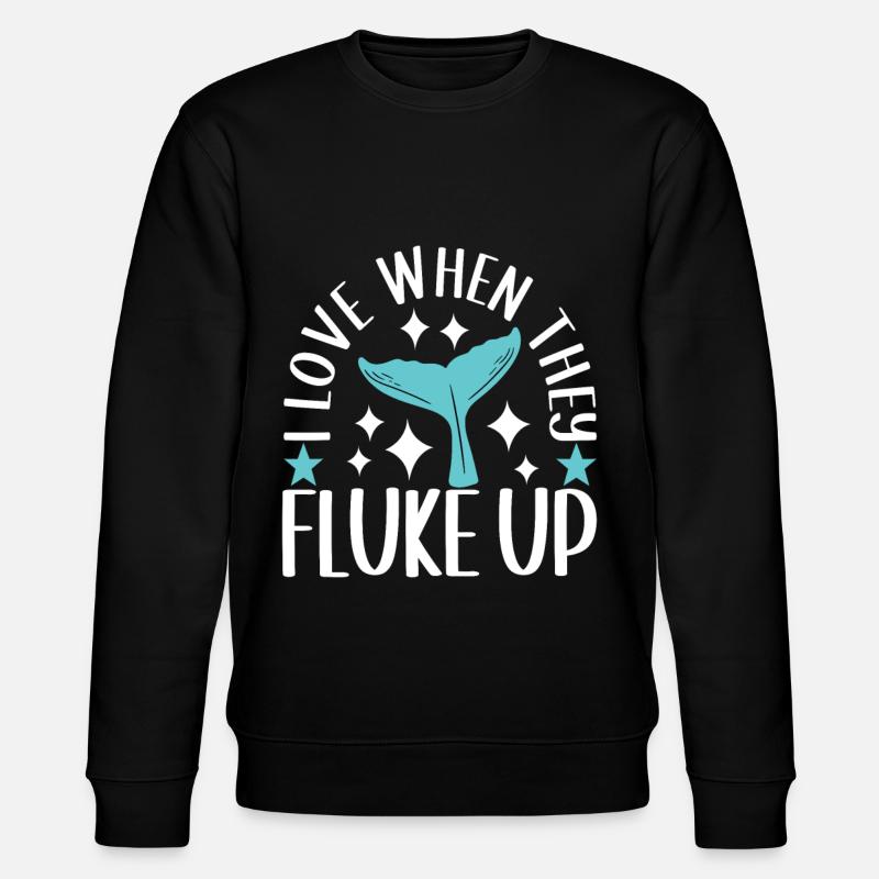 Observateurs de baleines - Sweat bio CHANGER Stanley/Stella Unisexe - noir