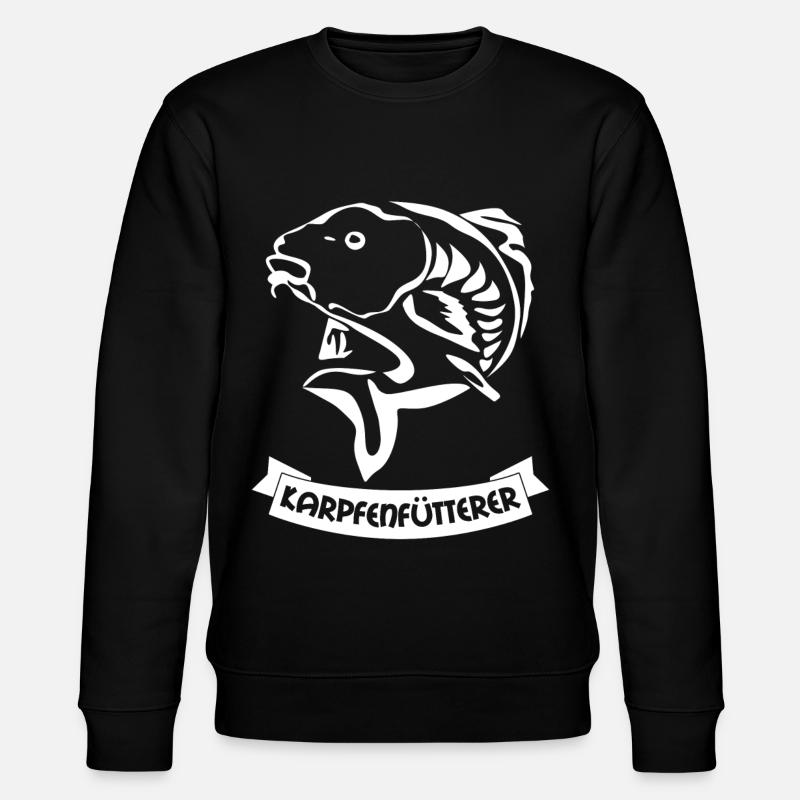 Pêcheur de carpes - Sweat bio CHANGER Stanley/Stella Unisexe - noir