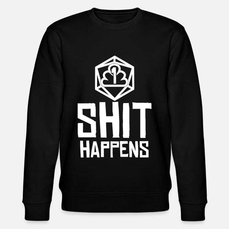 RPG Tabletop Rollenspiel Board Game - Stanley/Stella Unisex Bio-Sweatshirt CHANGER  - Schwarz