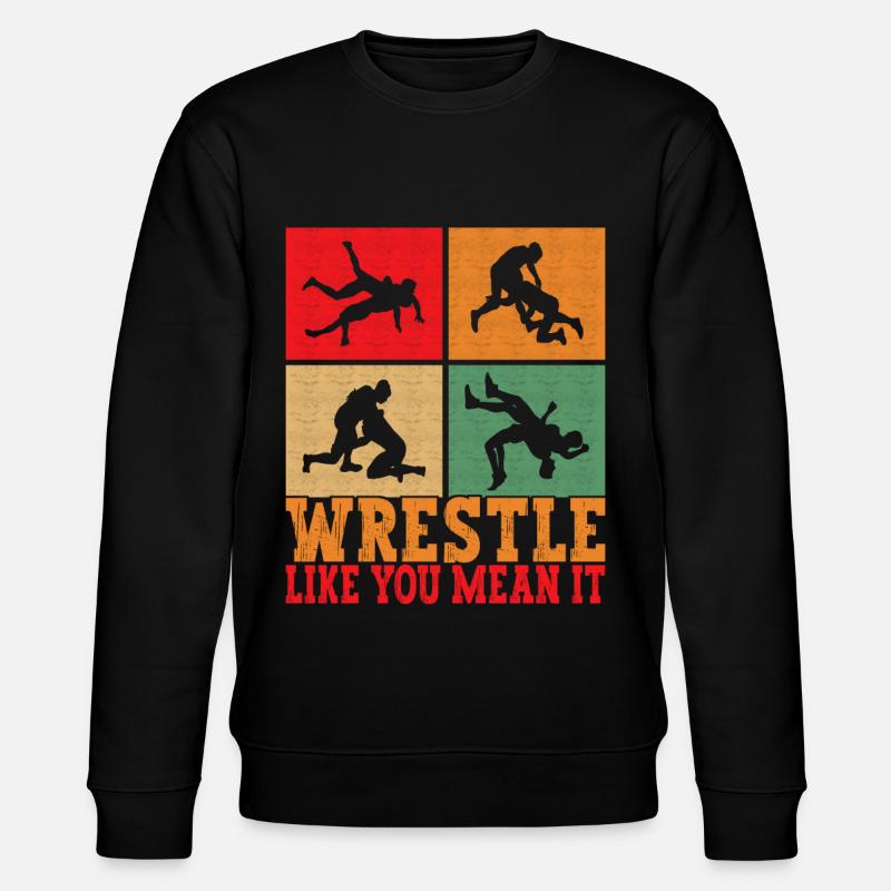 Lutte Lutteurs Lutteurs - Sweat bio CHANGER Stanley/Stella Unisexe - noir