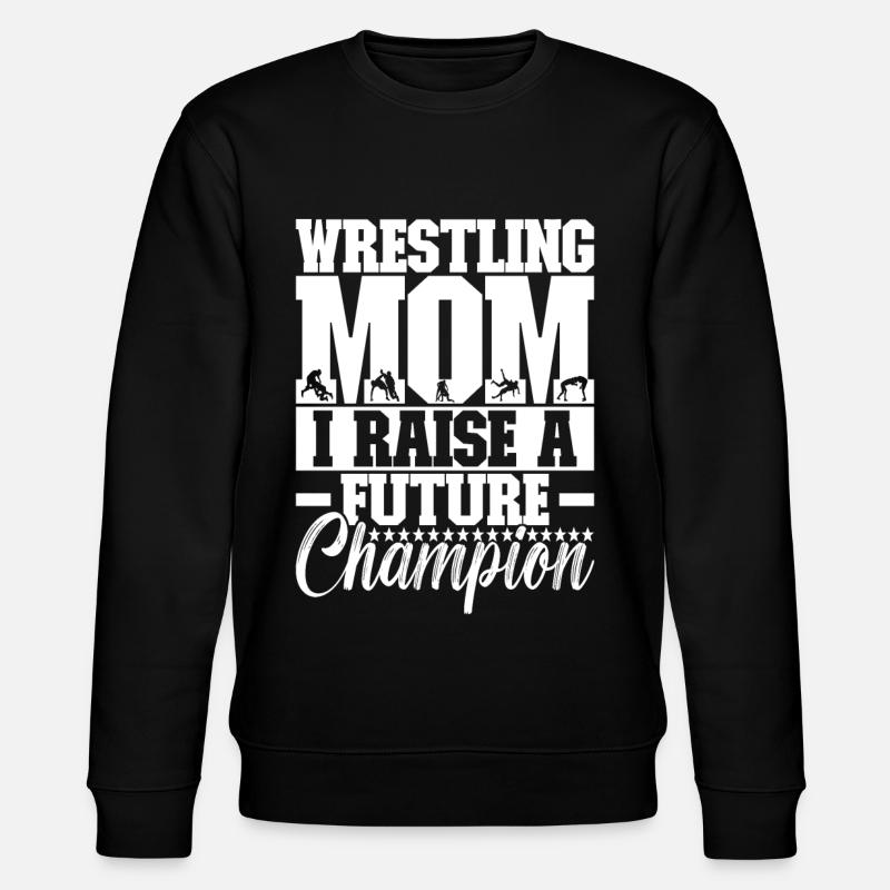 Lutte Maman Lutteuse - Sweat bio CHANGER Stanley/Stella Unisexe - noir