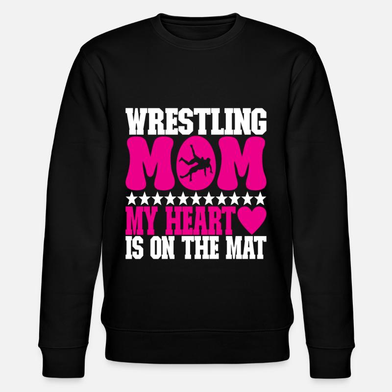 Lutte Maman Lutteuse - Sweat bio CHANGER Stanley/Stella Unisexe - noir