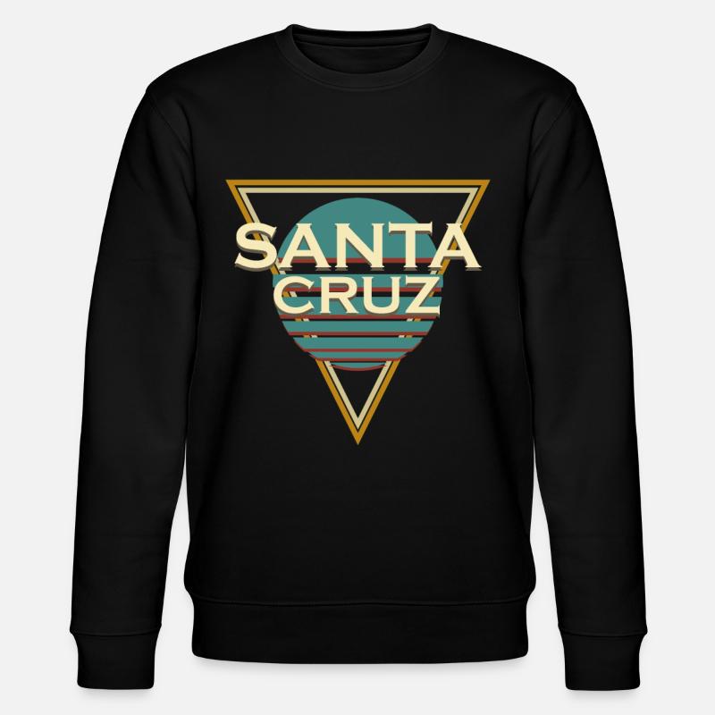 Surf à Santa Cruz - Sweat bio CHANGER Stanley/Stella Unisexe - noir
