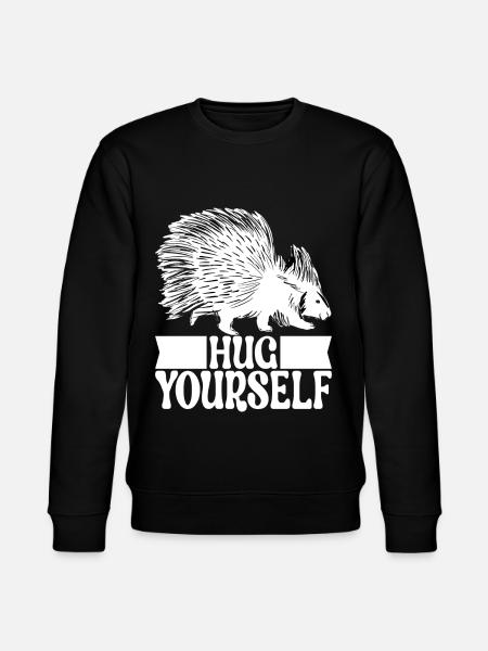 Porc-épic mignon - Sweat bio CHANGER Stanley/Stella Unisexe - noir