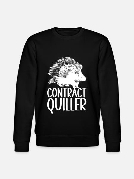 Porc-épic mignon - Sweat bio CHANGER Stanley/Stella Unisexe - noir