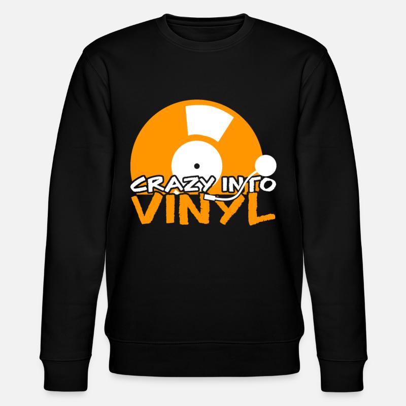 Enregistrez la platine vinyle - Sweat bio CHANGER Stanley/Stella Unisexe - noir