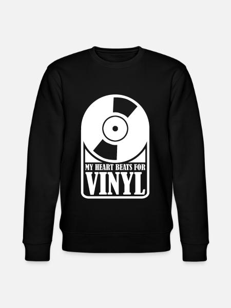 Disques vinyles - Sweat bio CHANGER Stanley/Stella Unisexe - noir