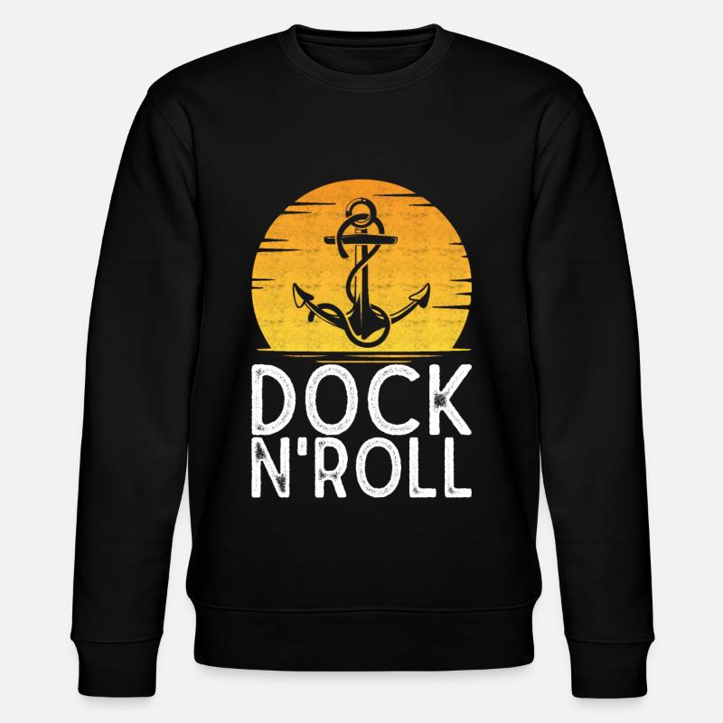 Sailing Sailboat Sailors - Stanley/Stella CHANGER Unisex Organic Sweatshirt - black