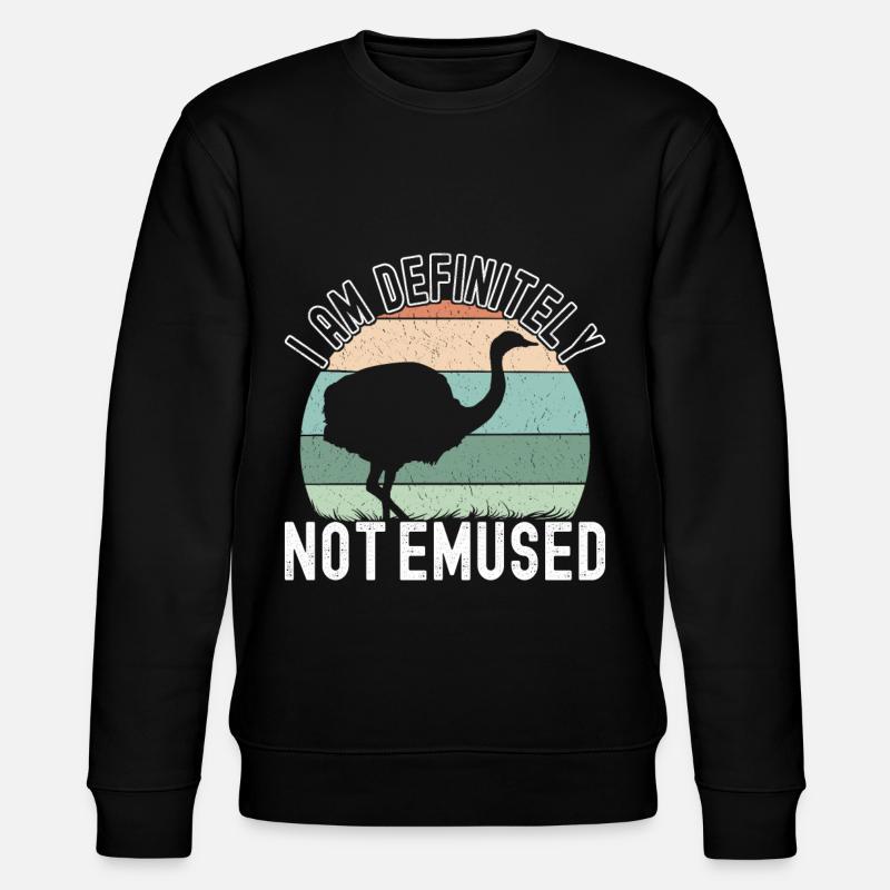 Emu Strauss - Sweat bio CHANGER Stanley/Stella Unisexe - noir