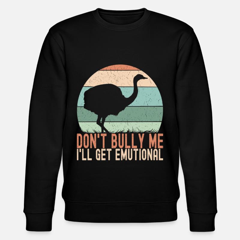 Emu Strauss - Sweat bio CHANGER Stanley/Stella Unisexe - noir