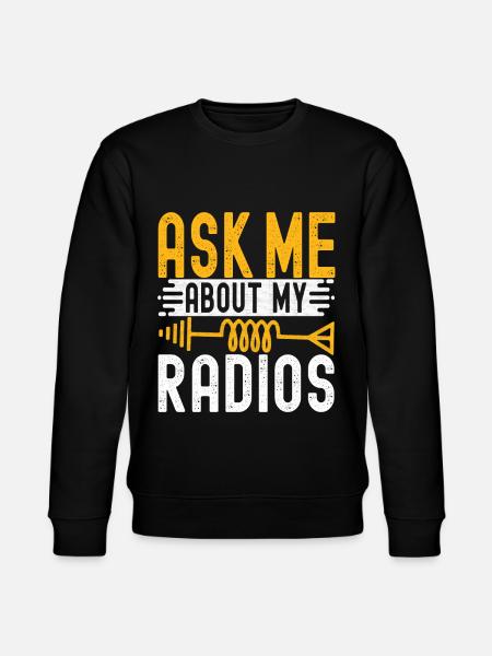 Ham Radio Ham Funker - Stanley/Stella Unisex Bio-Sweatshirt CHANGER - Schwarz