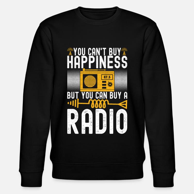 Ham Radio Ham Funker - Stanley/Stella Unisex Bio-Sweatshirt CHANGER  - Schwarz