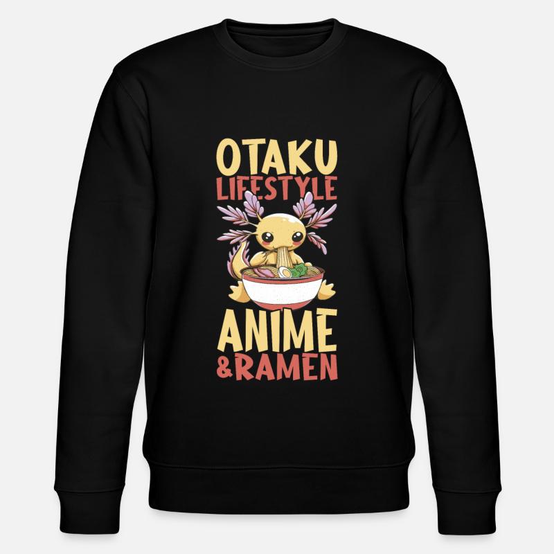 Anime Ramen Axolotl - Sweat bio CHANGER Stanley/Stella Unisexe - noir