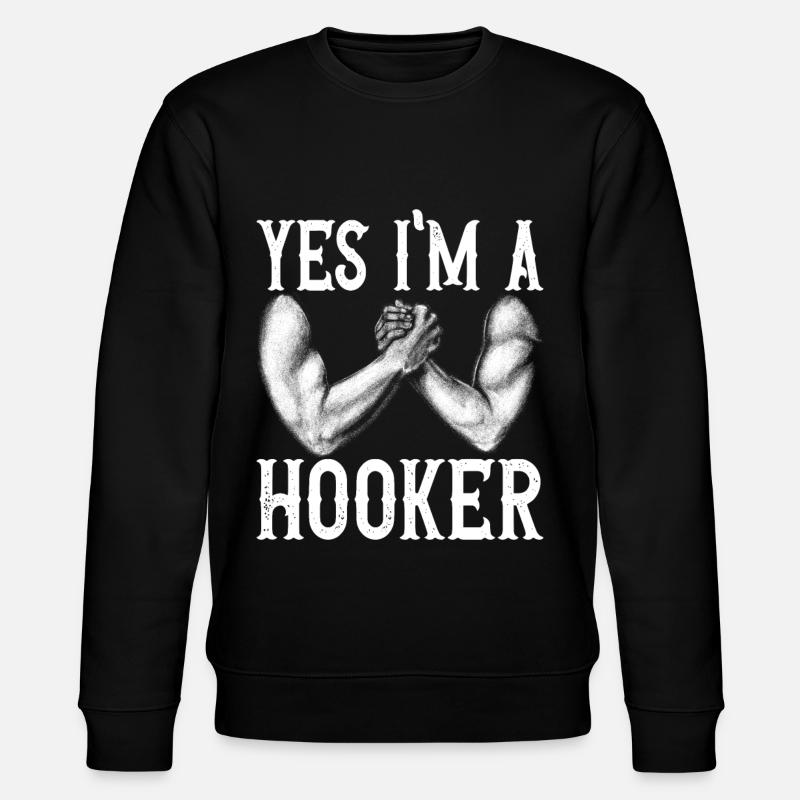 Bras de fer - Sweat bio CHANGER Stanley/Stella Unisexe - noir