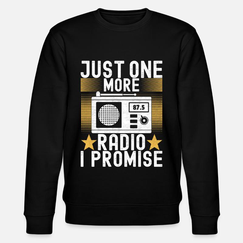 Ham Radio Ham Funker - Stanley/Stella Unisex Bio-Sweatshirt CHANGER  - Schwarz