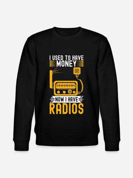 Ham Radio Ham Funker - Stanley/Stella Unisex Bio-Sweatshirt CHANGER  - Schwarz