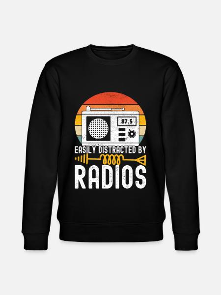 Ham Radio Ham Funker - Stanley/Stella Unisex Bio-Sweatshirt CHANGER - Schwarz